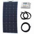 160W 12V REINFORCED SEMI-FLEXIBLE SOLAR CHARGING KIT